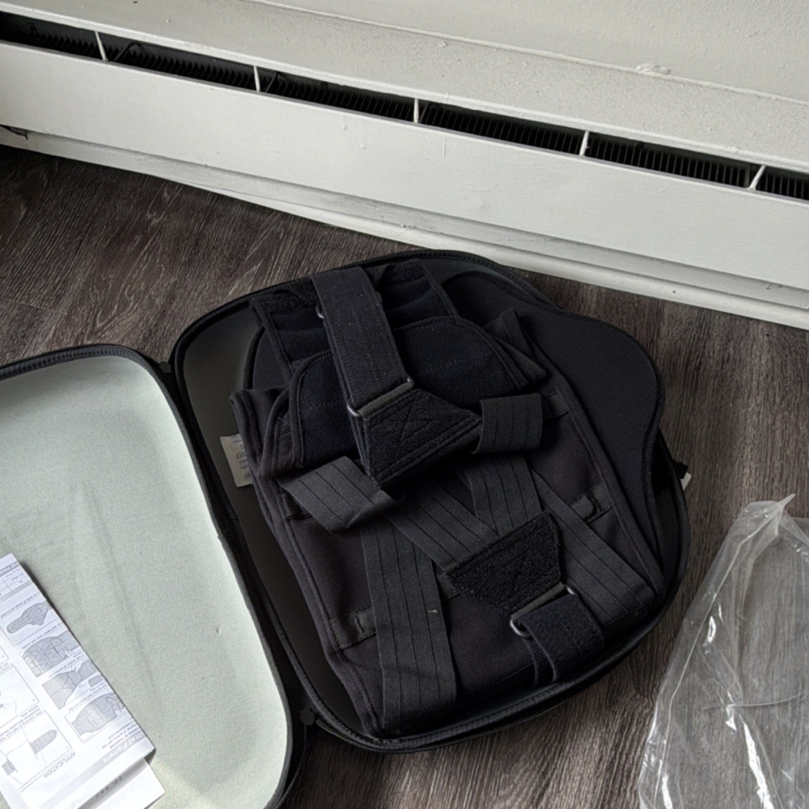 Hely & Weber Twin V Universal Brace Black CE X-Large XX-Large Orthopedic