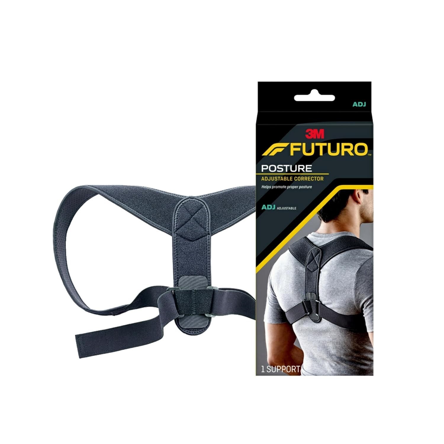 FUTURO Posture Corrector, Fits Men and Women, Helps Promote Better , Back