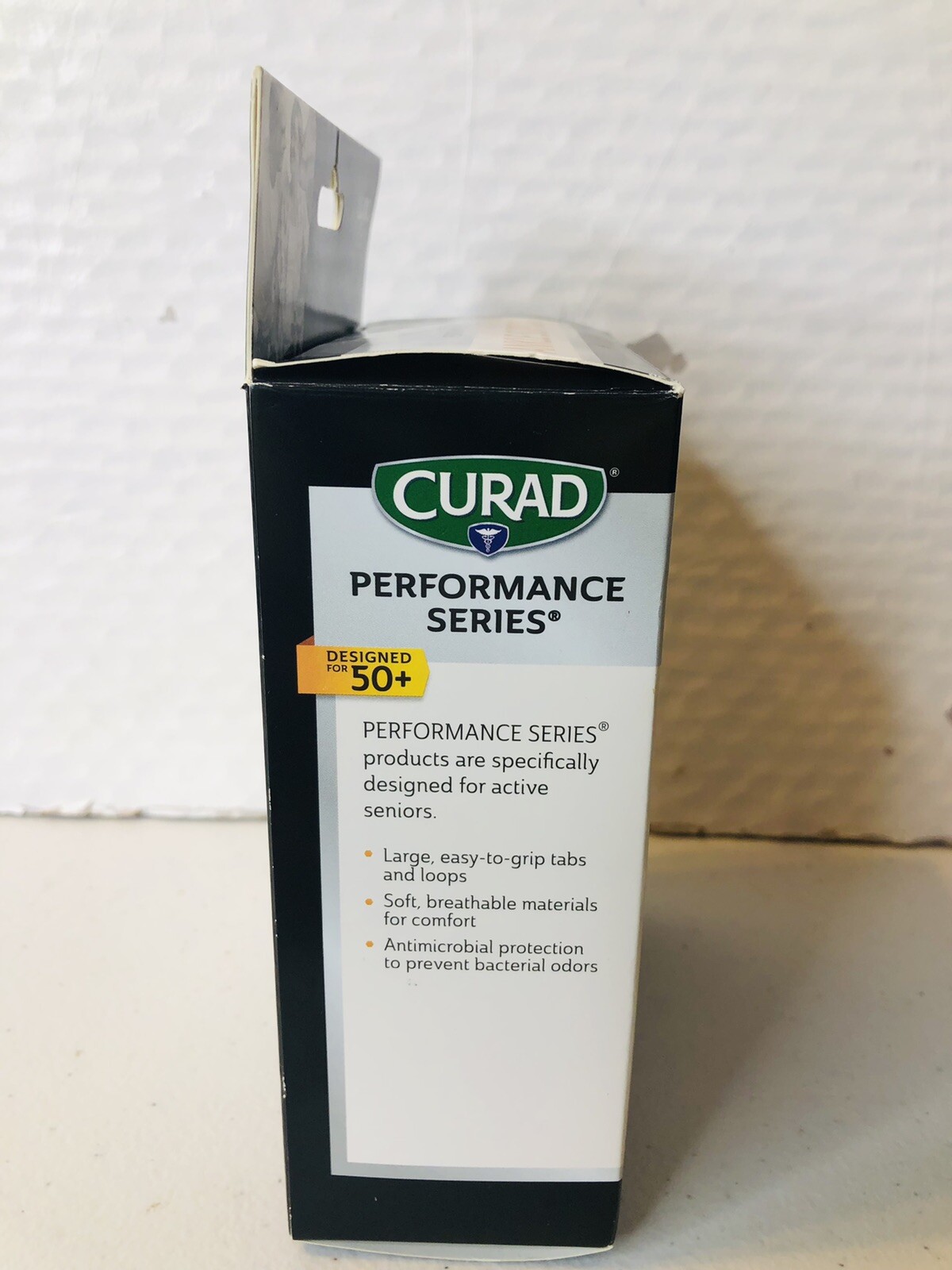 CURAD Microban Ankle Support L Large / XL Extra Large Black Performance Series