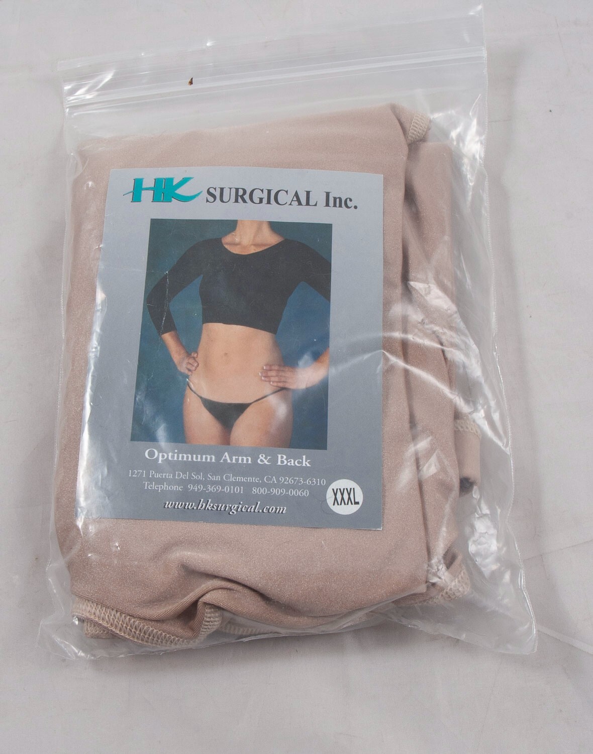 HK Surgical Optimum Arm & Back Garment 3XL Beige