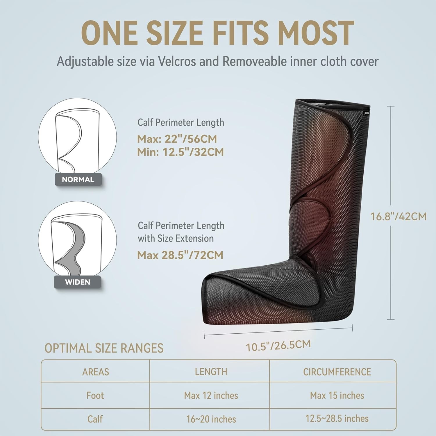 Fit King Air Compression 3 Modes Therapy Device Foot And Leg Massager, FT-057A