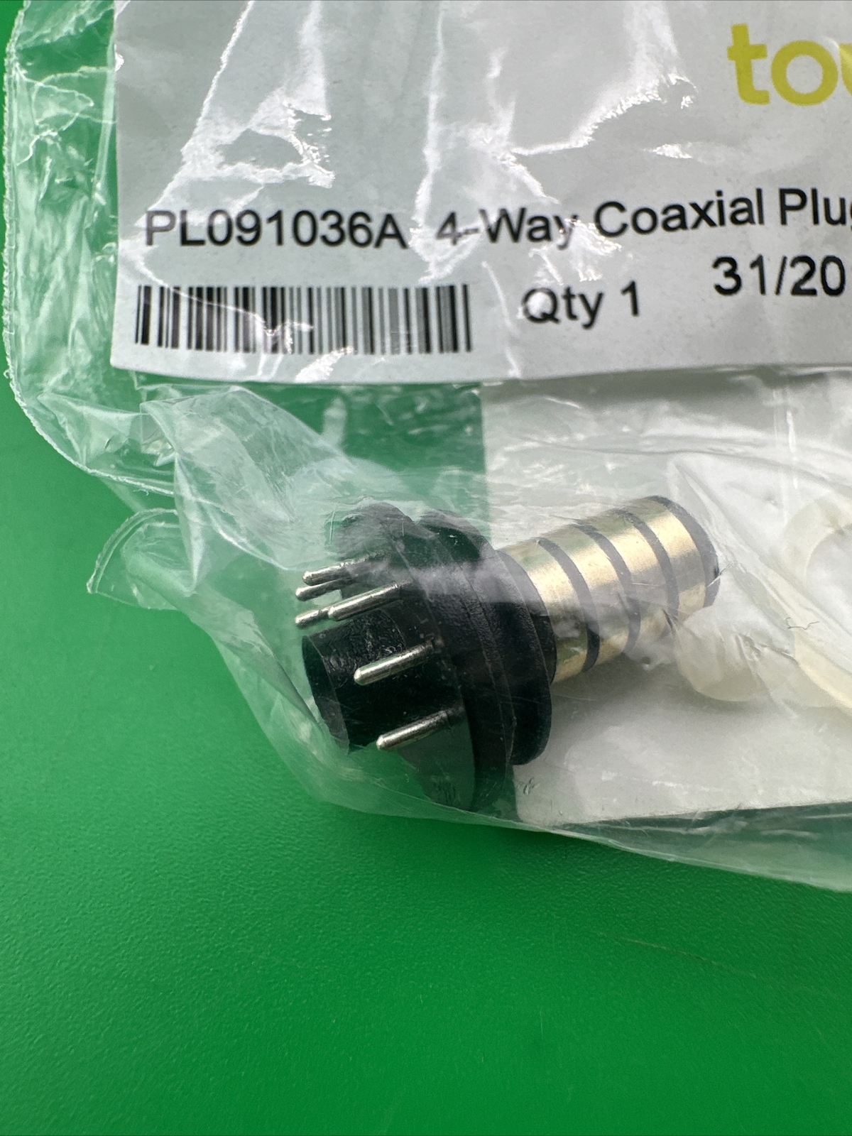 Ossur Touch Bionics Myoelectric Prosthetic Hand 4 Way Coaxial Plug. New