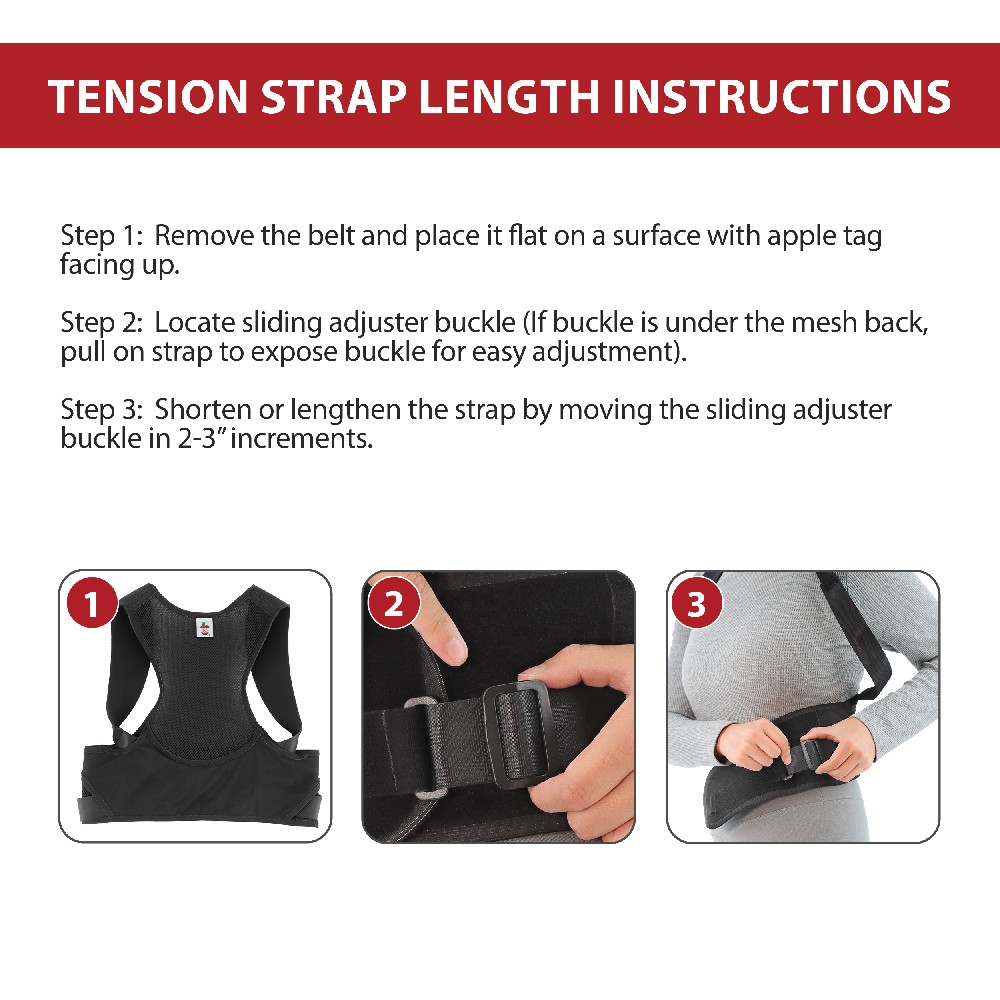 Core Products Perfect Posture Corrector, Fully Adjustable, Breathable Shoulder