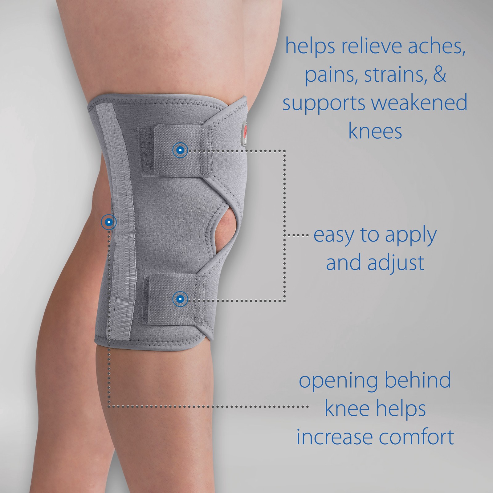 Swede-O Thermal Vent Open Knee Wrap Stabilizer – XXLarge NEW