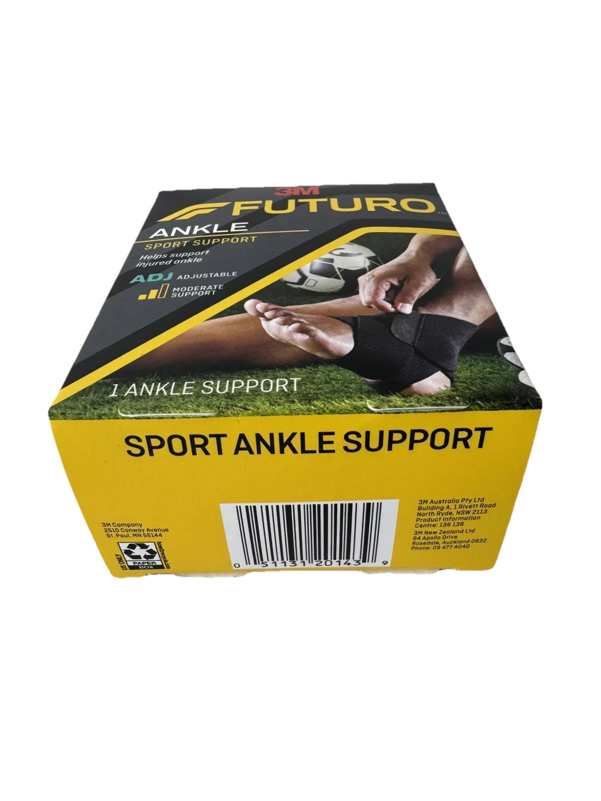 Futuro Ankle Sport Support Adjustable Size 7.0-11.0in. 17.8-27.9cm