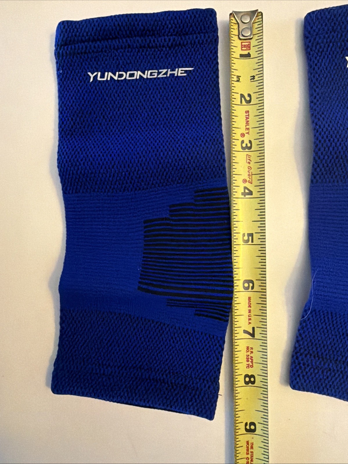 Lot of 5 Pair Plantar Fasciitis Compression Socks Arch Support Low Cut Blue
