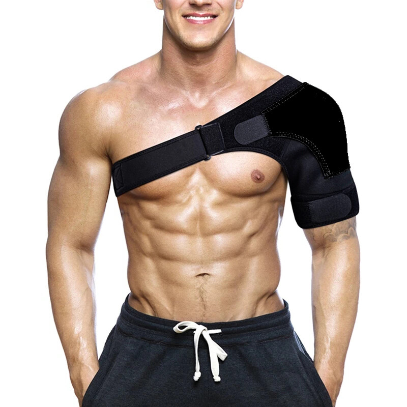 Shoulder Brace Torn Rotator Cuff Support Pain Relief Tendonitis Sleeve Wrap Gym