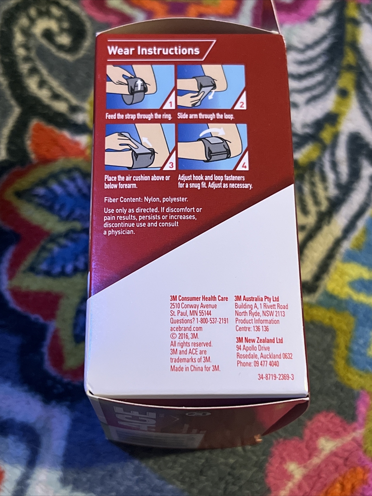 ACE Tennis Elbow Support Level 2 Adjustable One Size Fits Most Strap NEW
