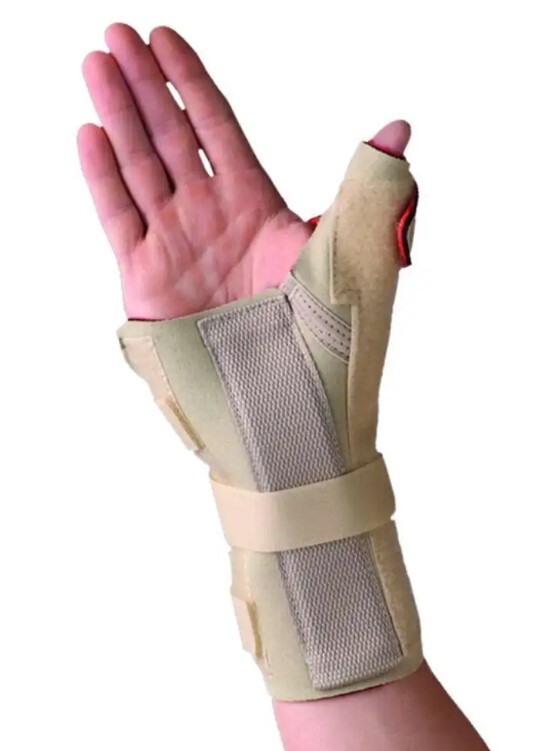 Thermoskin Carpal Tunnel Wrist Brace wThumb Spica-LG/XL (20-25cm) RIGHT