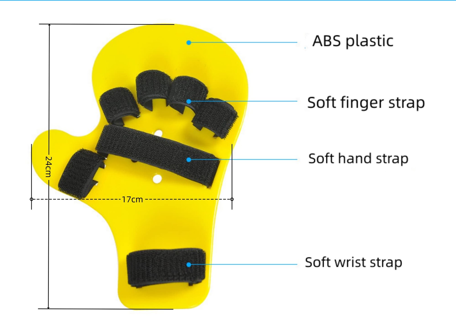 Finger Orthotics, Extended Type Fingerboard Stroke Hand Splint Training Suppo…