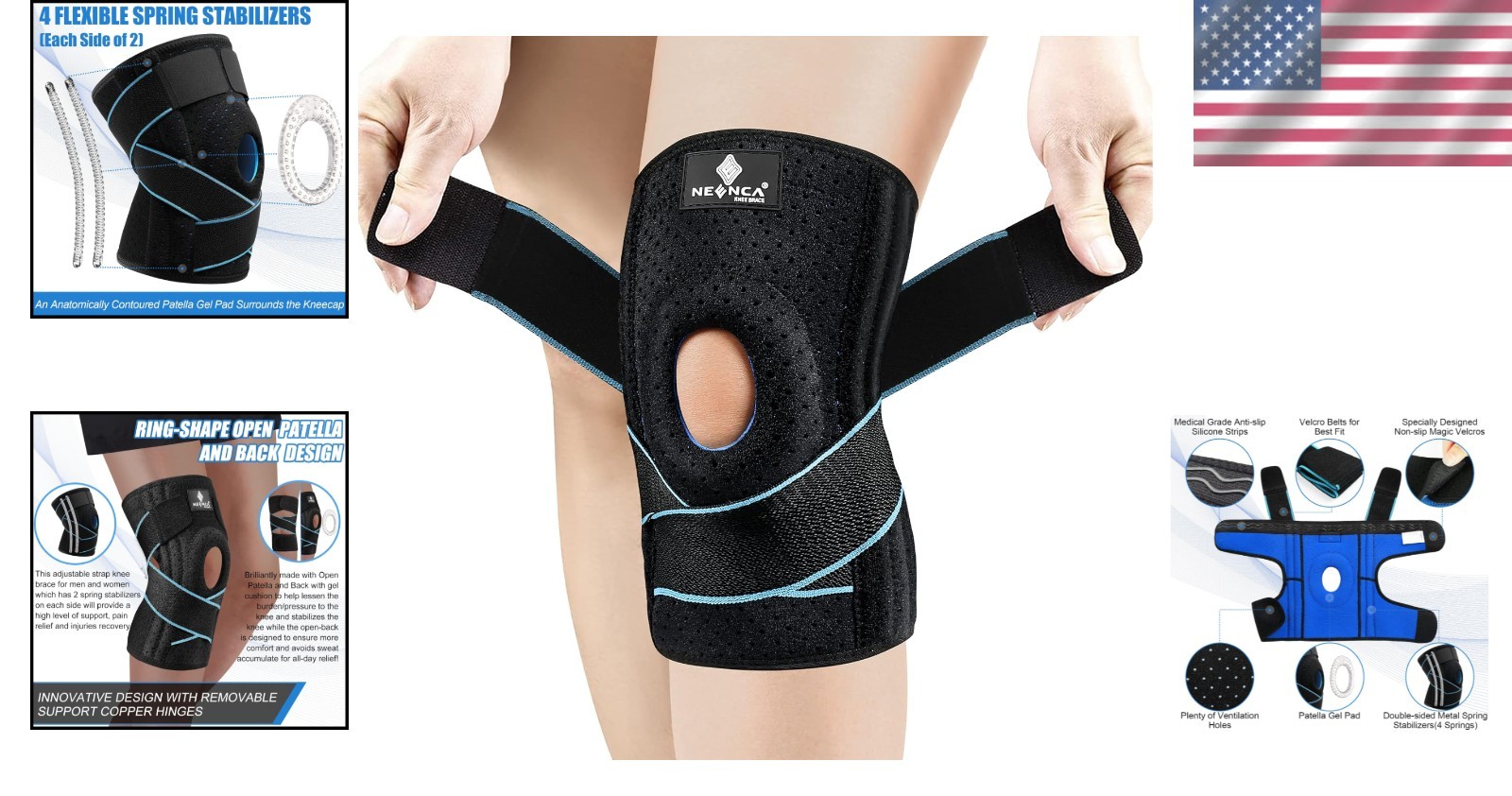 Support Brace for Arthritis & Meniscus Tear