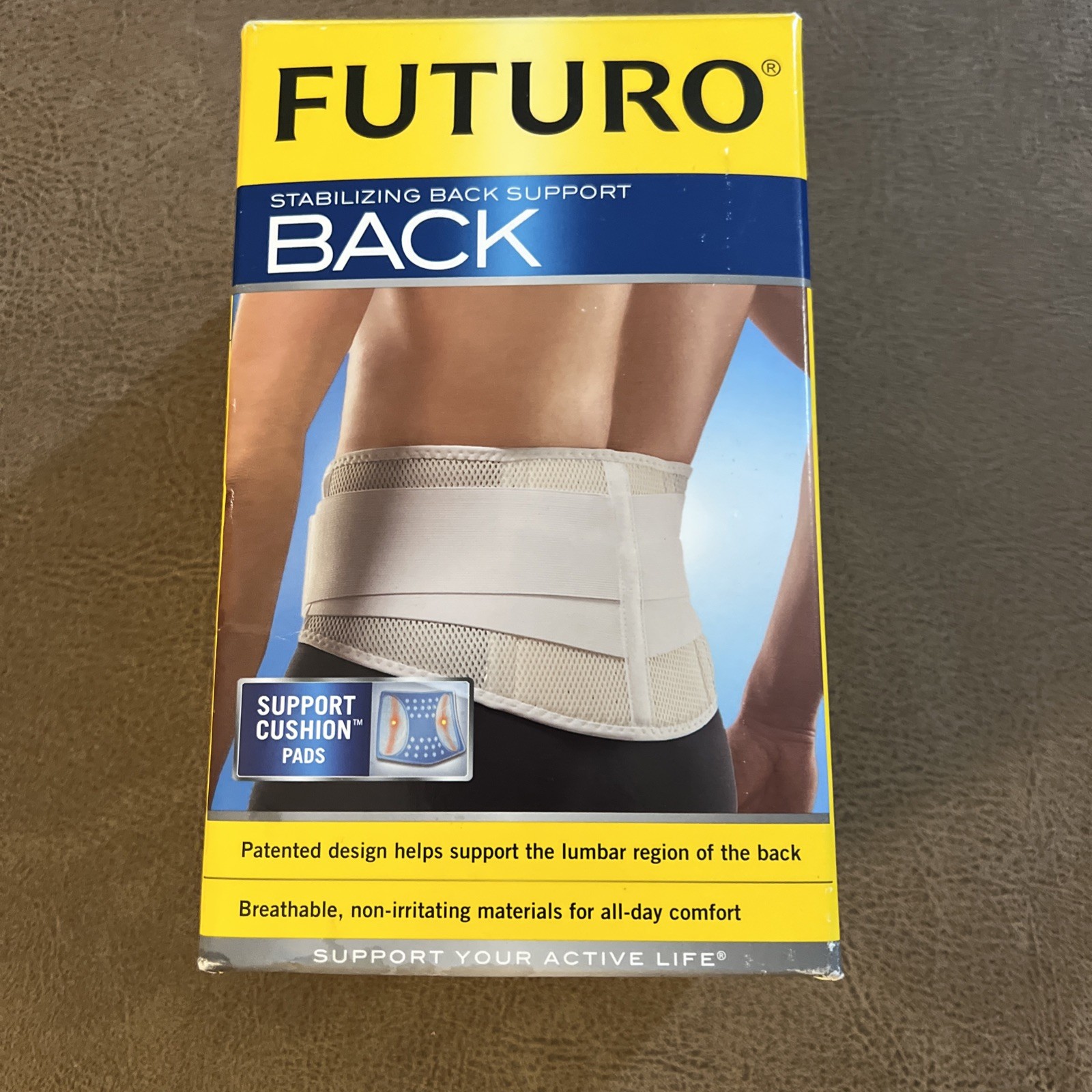 New FUTURO L-XL Stabilizing Back Support Moderate 46816 GROUND