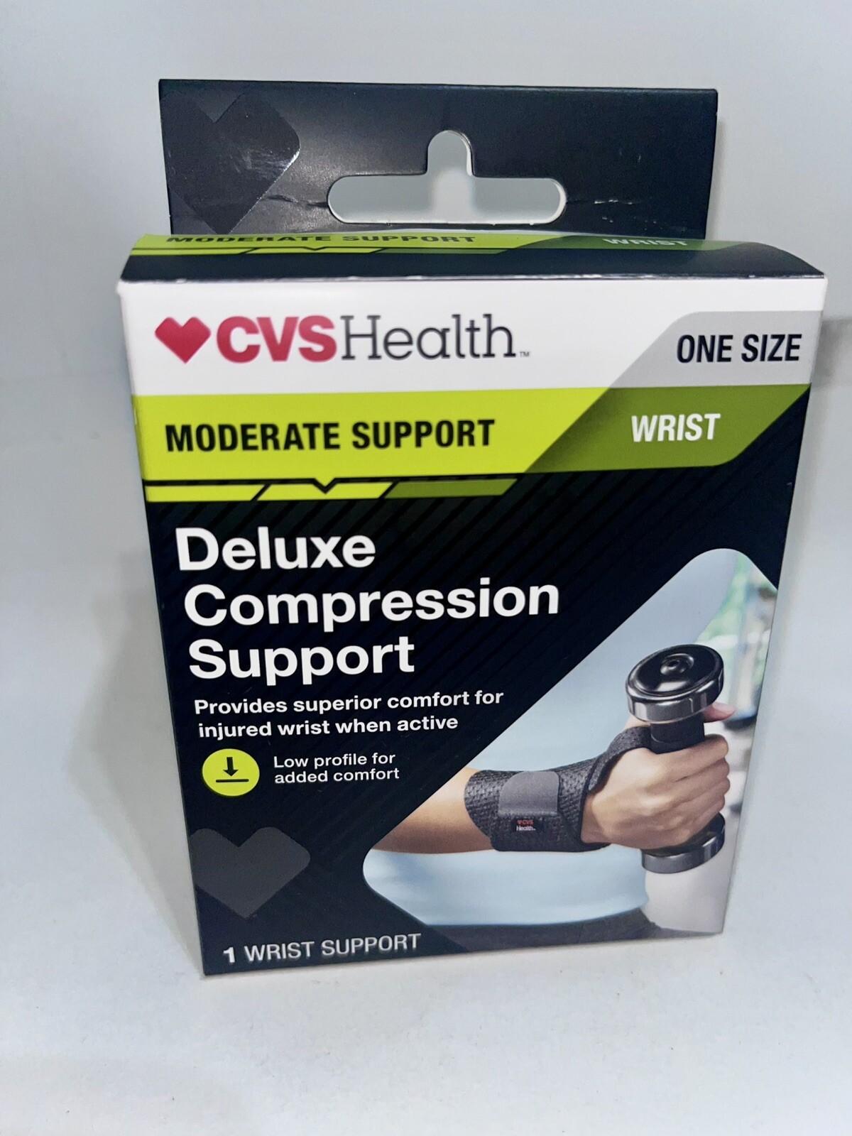 CVS Health Wrist Moderate Support Deluxe Compression Support One Size