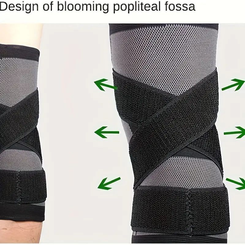 2x Knee Sleeve Compression Support for Arthritis Pain, Running Safety,Men/Women