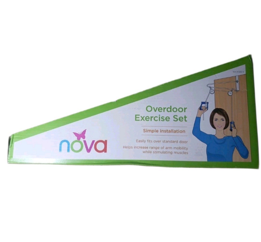 Nova Overdoor Shoulder Pulley Exerciser Rehab Range of Motion PT Home Workout