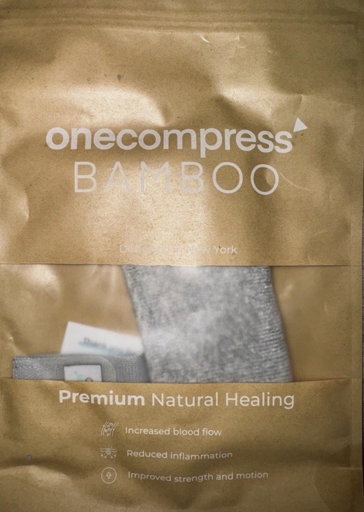 ONE COMPRESS Premium Bamboo Wrist Sleeve – Size Small