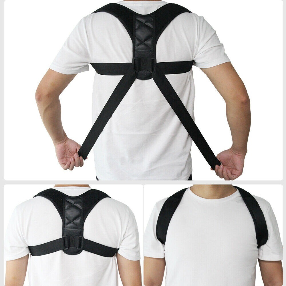 Posture Corrector Support Back Shoulder Brace Belt For Men Women Active New USPS