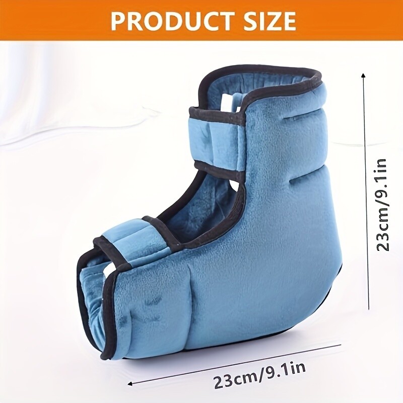 1/2Pcs Adjustable Heel Protector Cushions with Hook-and-loop Fastener Straps