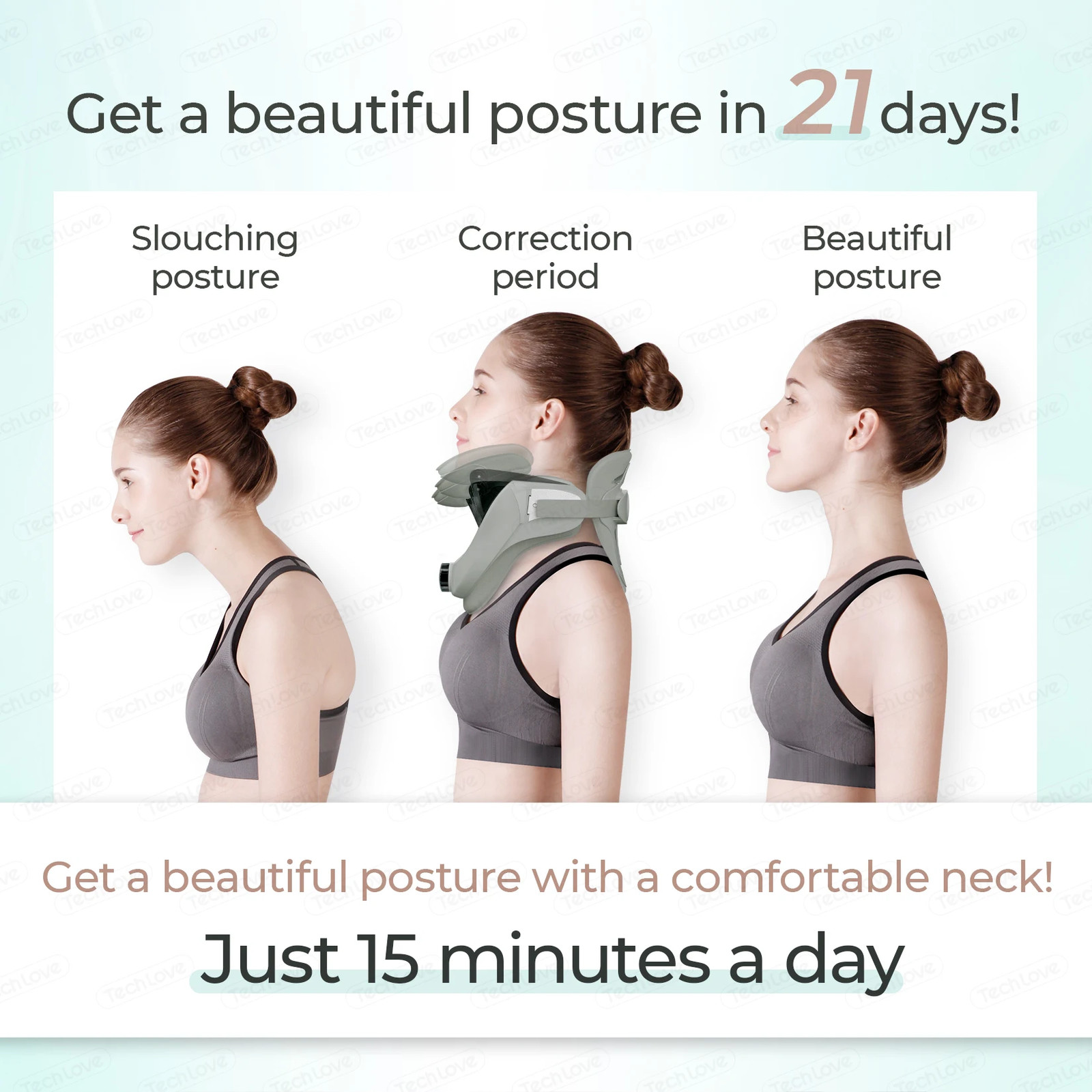 Cervical Neck Traction Device Air Collar for Neck Shoulder Relief