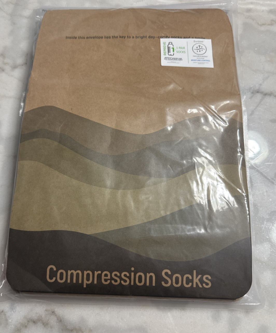 Compression Socks 3 pairs 15-20 mmHg Bamboo Viscose Knee High Unisex L/XL NEW