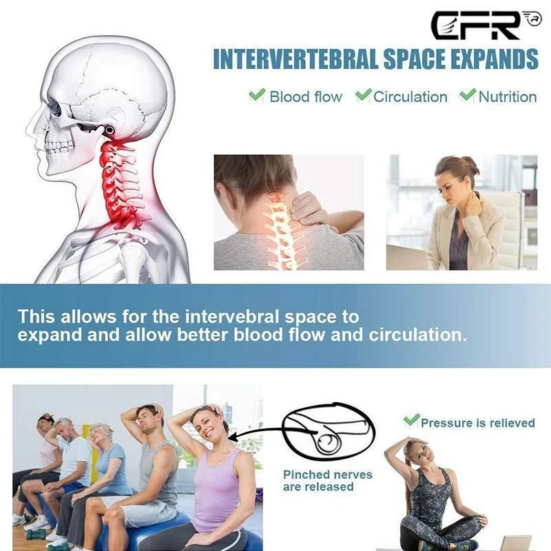 Adjustable Neck Brace Support Wrap Soft Foam Cervical Collar Neck Pain Relief
