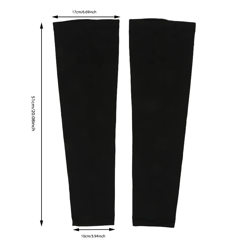Leg Compression Sleeves, Full Leg Sleeve Long Knee Brace Knee Support Protect Ba