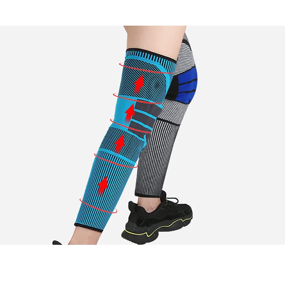 SVDpirit Professional Knee Brace Compression Sleeves(1pc) Full X-Large, Blue