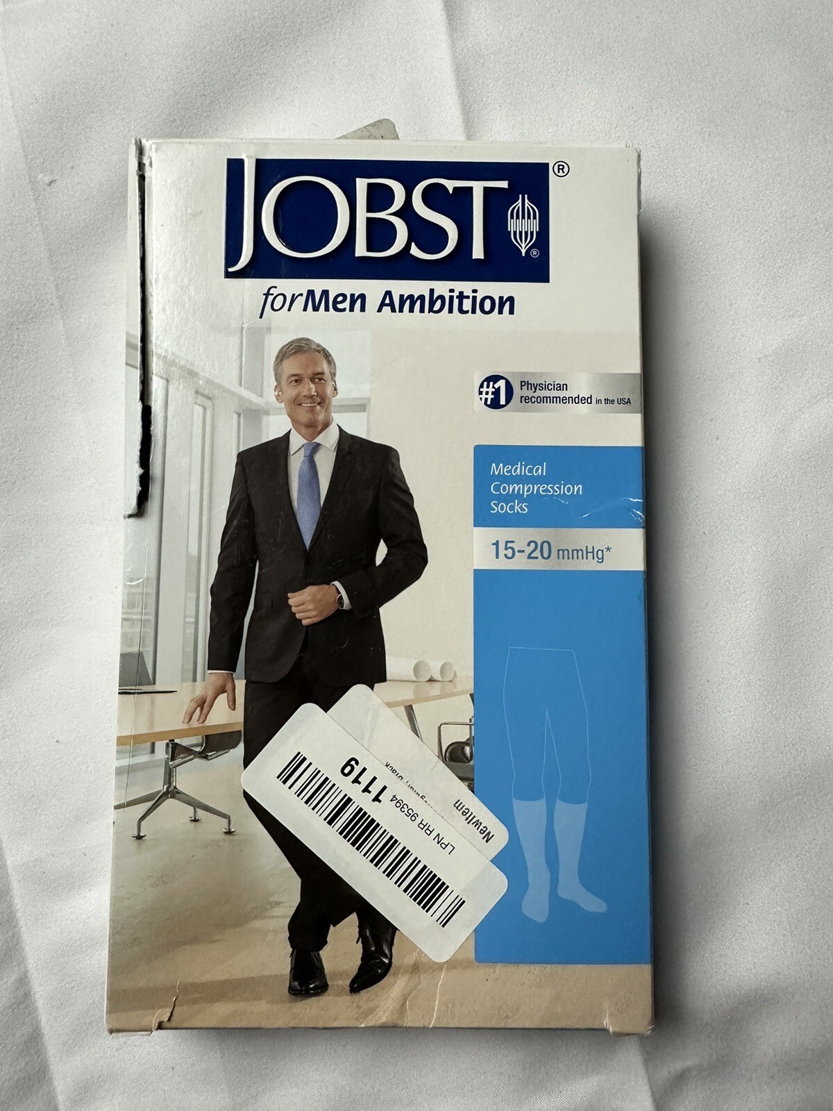 Jobst Ambition ForMen 15-20 mmHg Compression Knee Socks Medical Supports For Men