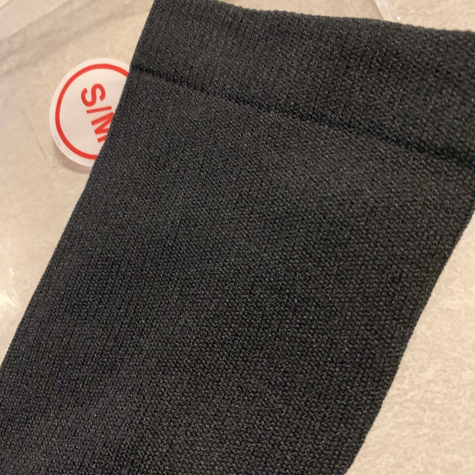 3 Pair black Compression Socks Support S/M