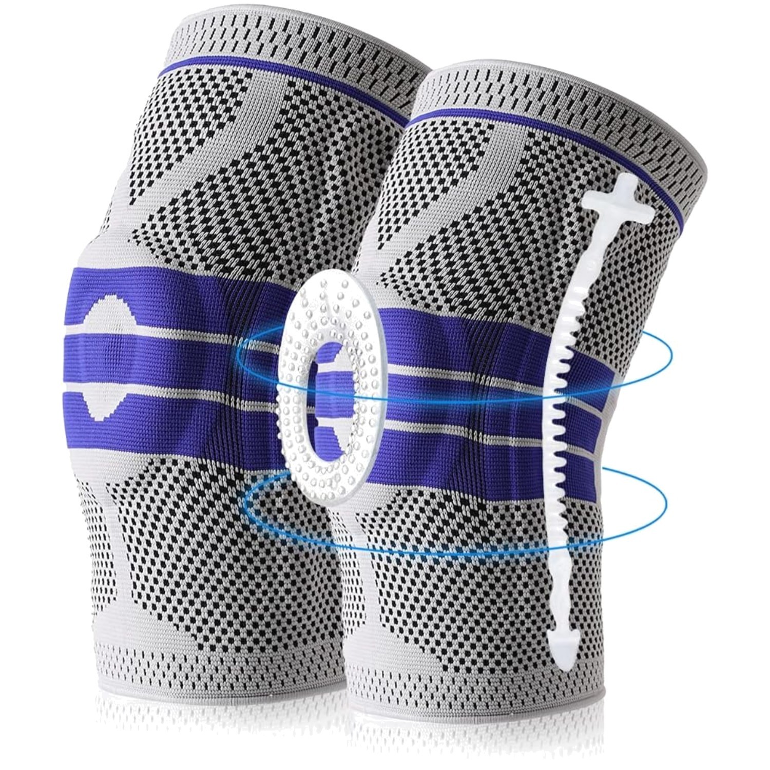 Knee Protector with Silicone Gel – Stabilizing Wrap