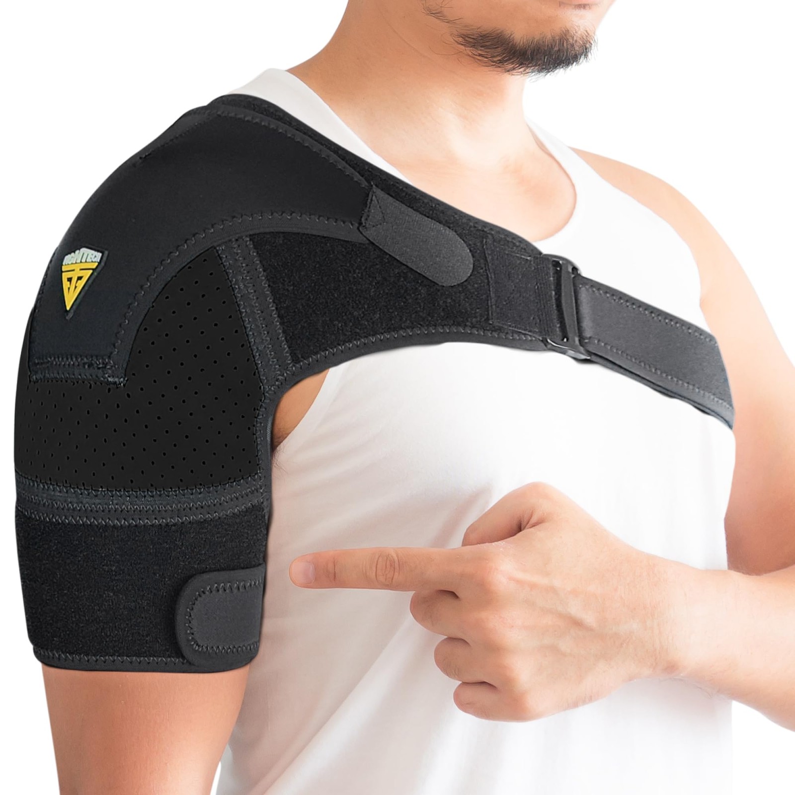 Shoulder Brace for Torn Rotator Cuff for Men and Women – 4 Sizes – Support & …