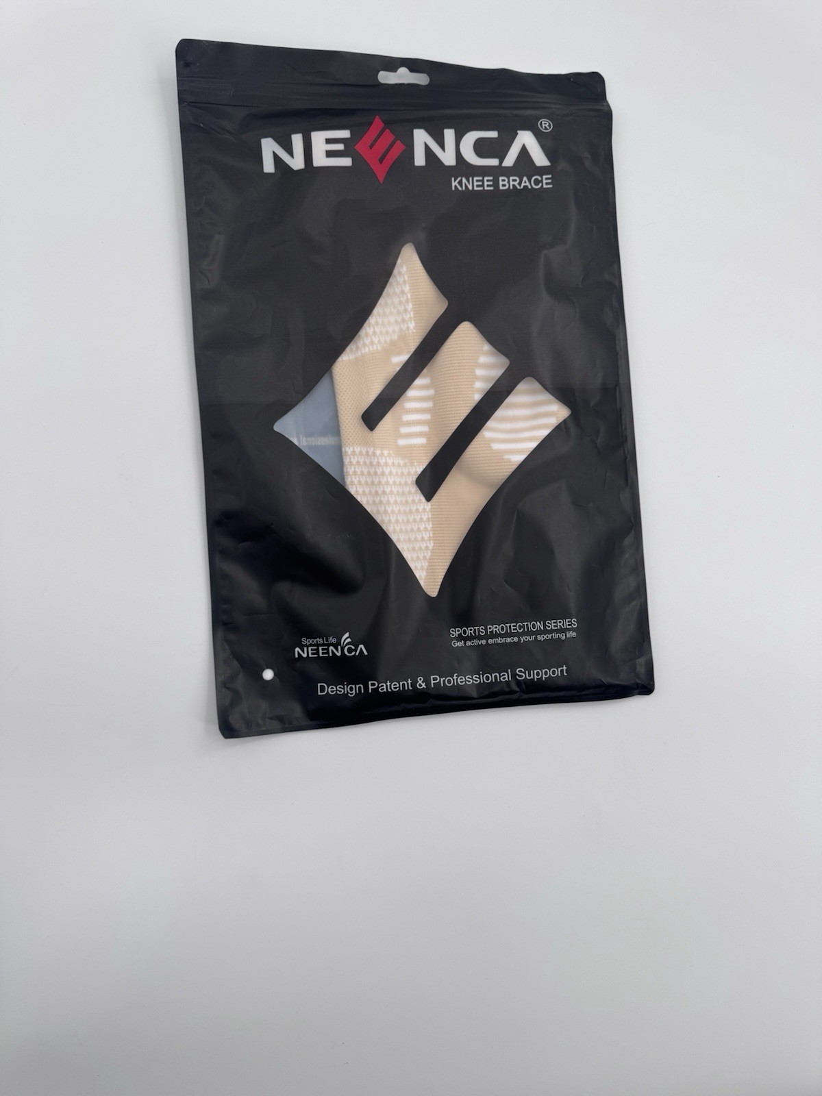 Neenca Knee Brace Compression Sleeves – 1 Pair Medium Gold NEW Fast Shipping