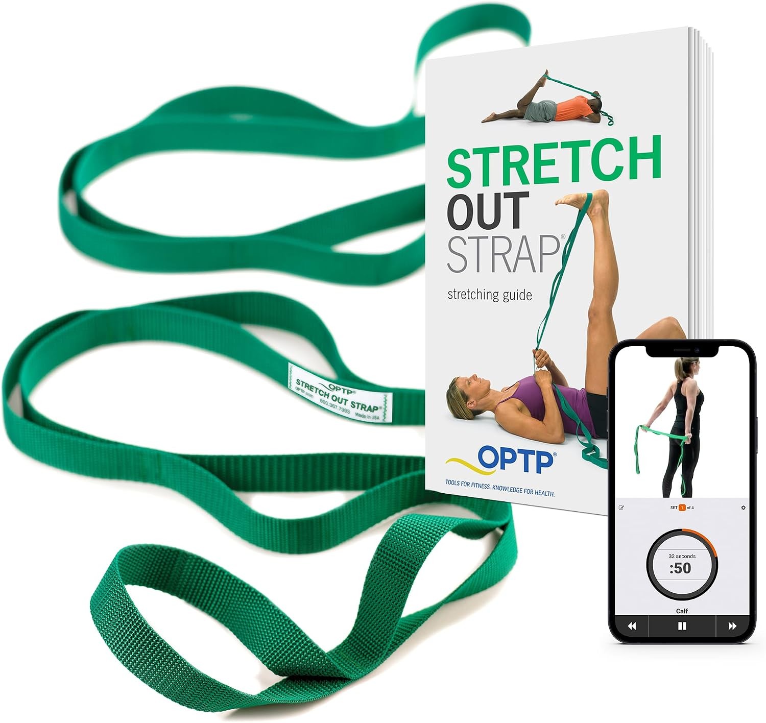 Ultra Stretch Strap for Physical Therapy – Knee Sled Exercise Aid