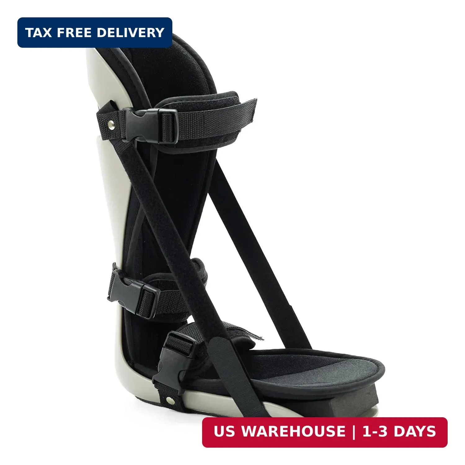 Plantar Fascitis Night Splint Adjustable Leg Support Brace for Fascia, Tendon an
