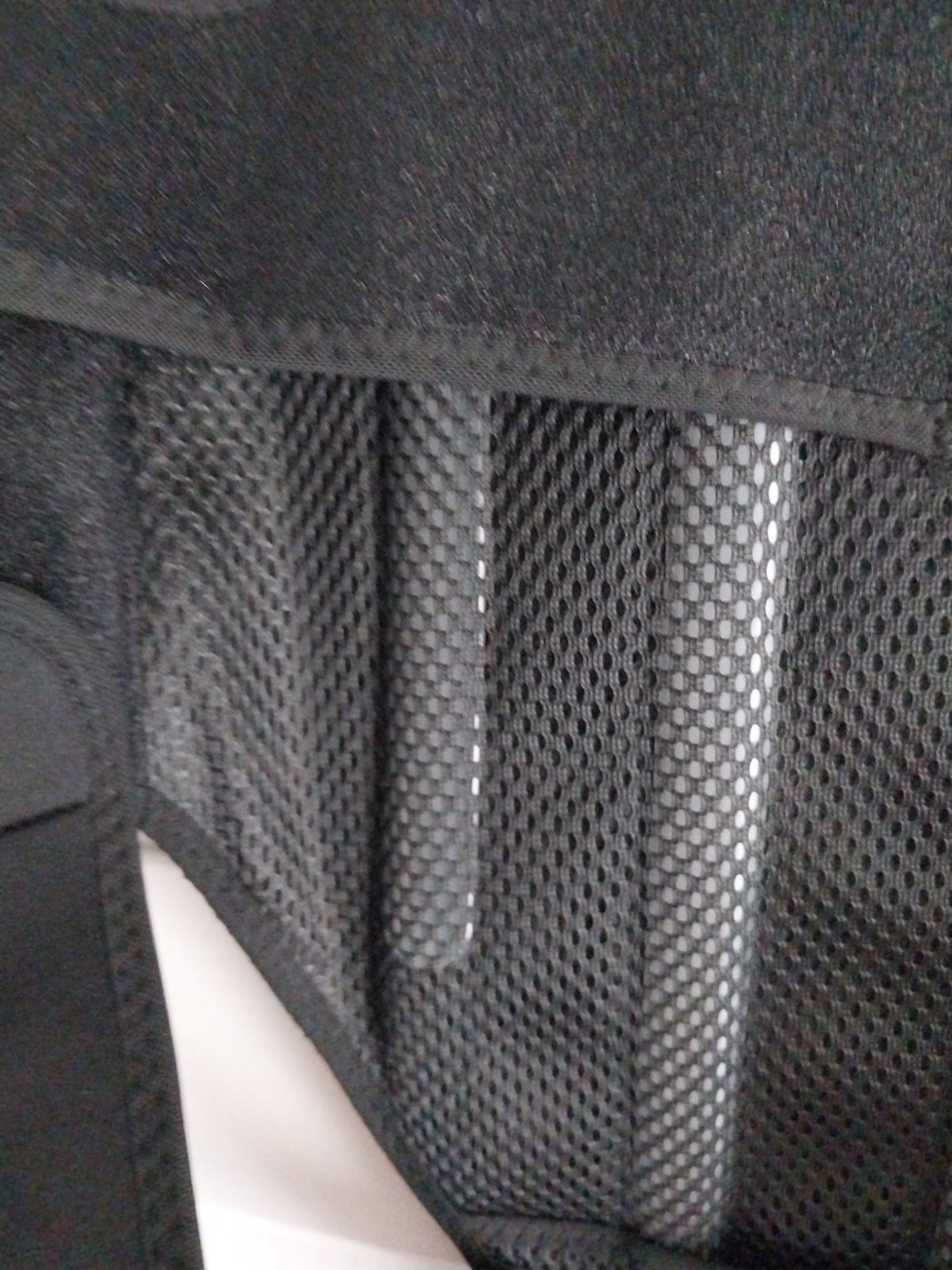 New Mesh Posture Corrector Back/Spine Lumbar Support Sz L Black