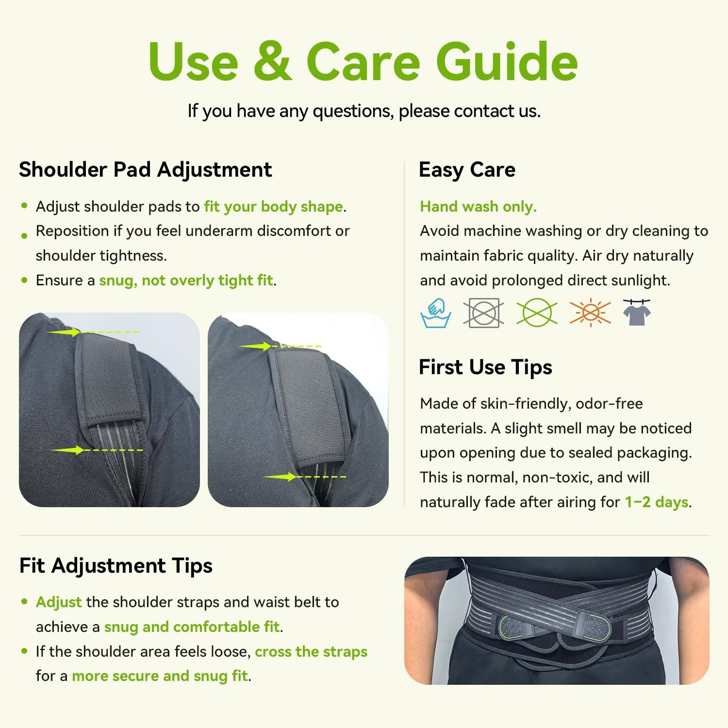 Lightweight Breathable Posture Corrector – Ideal for Daily Wear at Home & Office