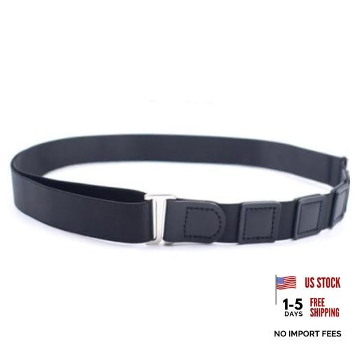 Premium Adjustable Shirt Stays Belt for Men & Women – Non-Slip Elastic Tucker