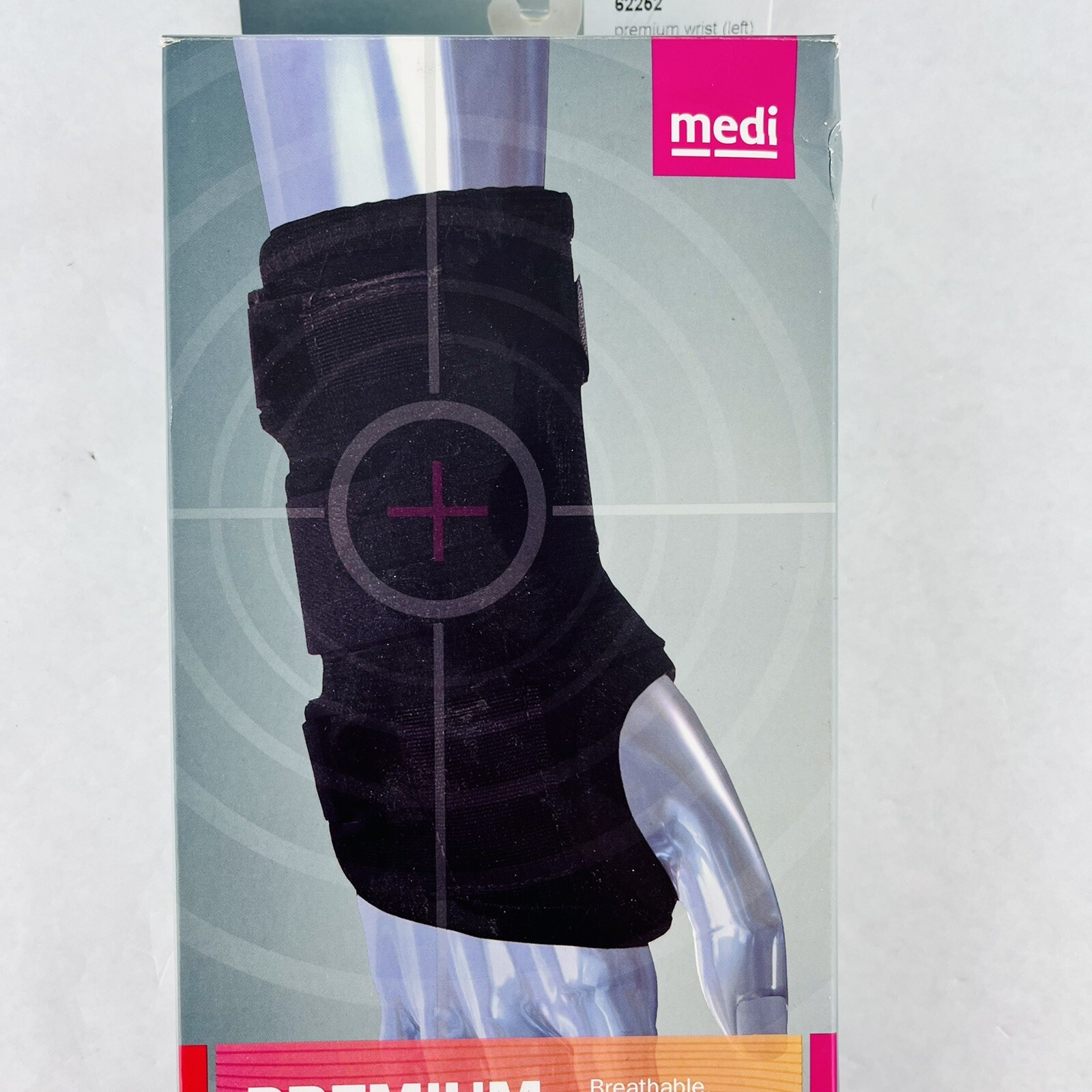 Medi Premium Wrist Brace With Adjustable Compression Strap