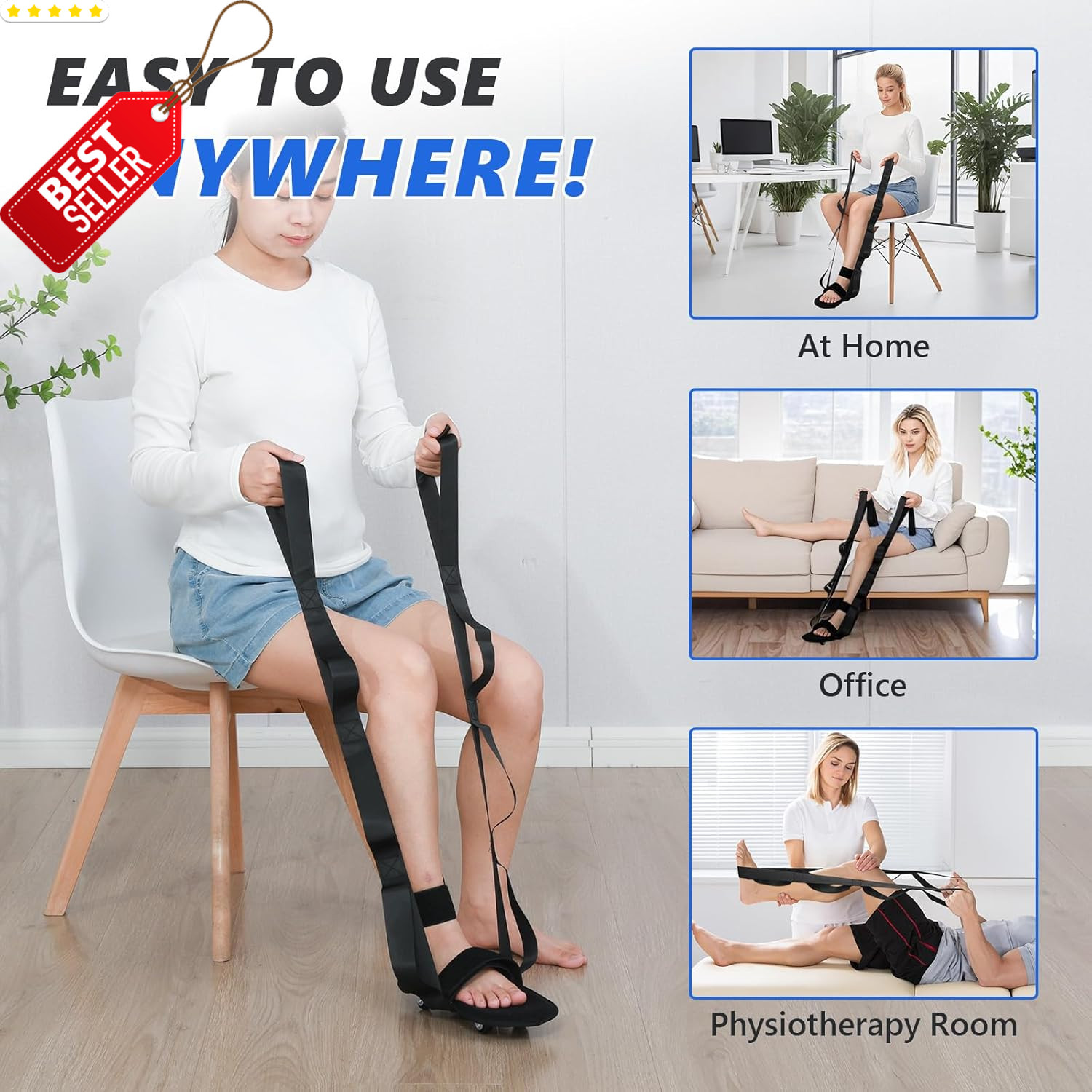 Knee Glider Knee Replacement Recovery Aid Physical Therapy Rehab Equipment – US