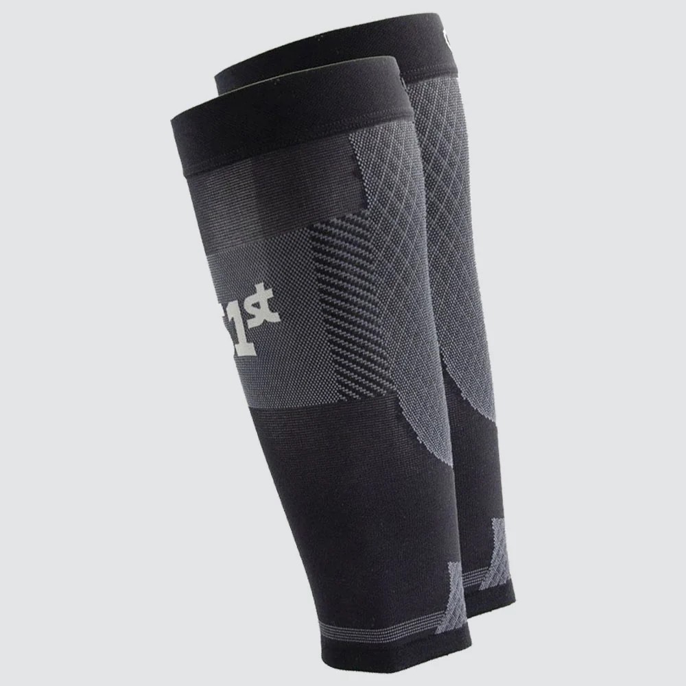 OS1st CS6 Thin Air Performance Compression Calf Sleeves Black Small