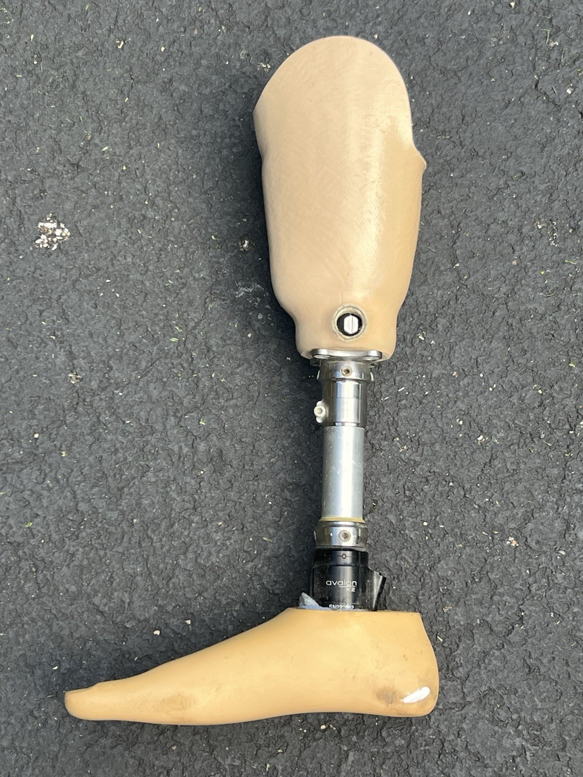 Bulldog Avalon K2 Right Leg Prosthetic With Foot Sold As Is For Parts