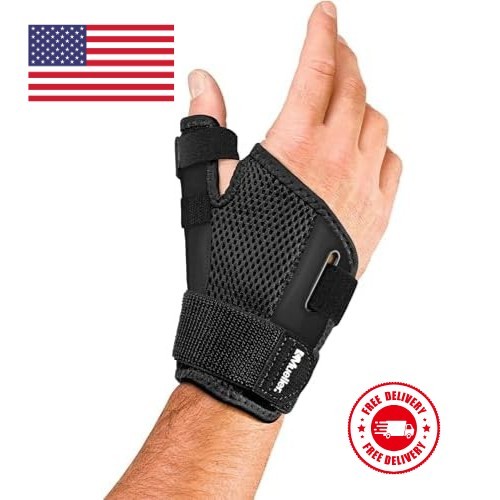 MUELLER Thumb Stabilizer Brace, Spica Splint for Pain Relief & Support