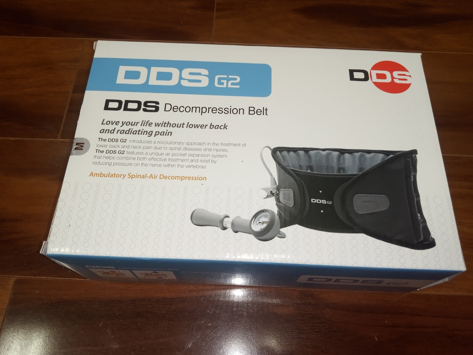 DDS G2 Decompression Belt, Medium Tested
