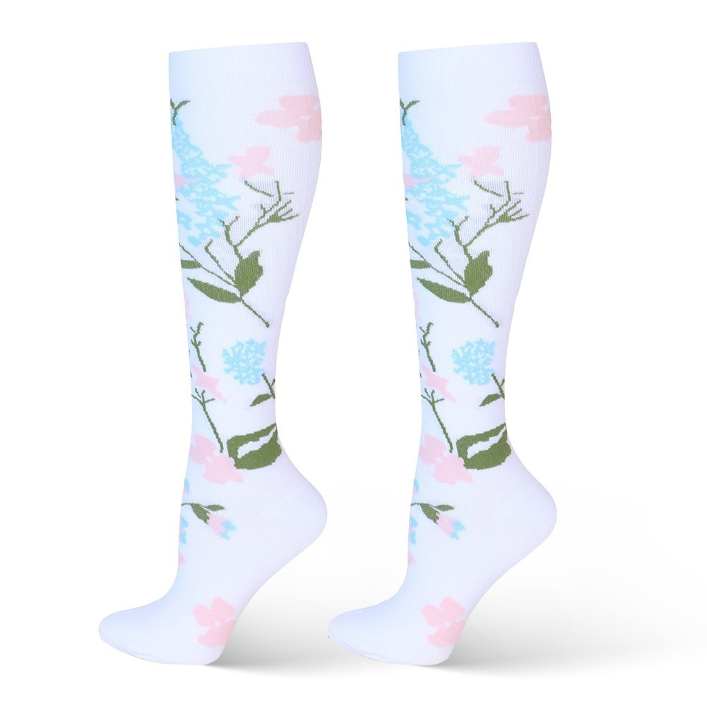 (3 Pairs) Compression Socks Women Men Running 20-30 mmHG Stockings Size S/M-L/XL