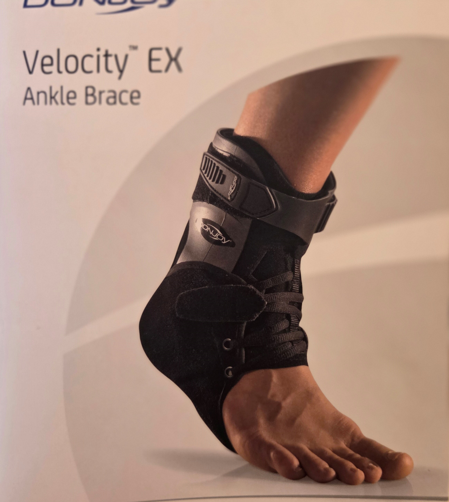 DJO Global 81-14985 Velocity EX Ankle Brace -Maximum Ankle Support – MD- Right