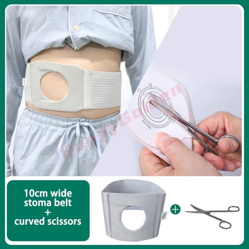 Abdominal Ostomy Belt Adjustable Stoma Support Portable Ileostomy Colostomy Belt