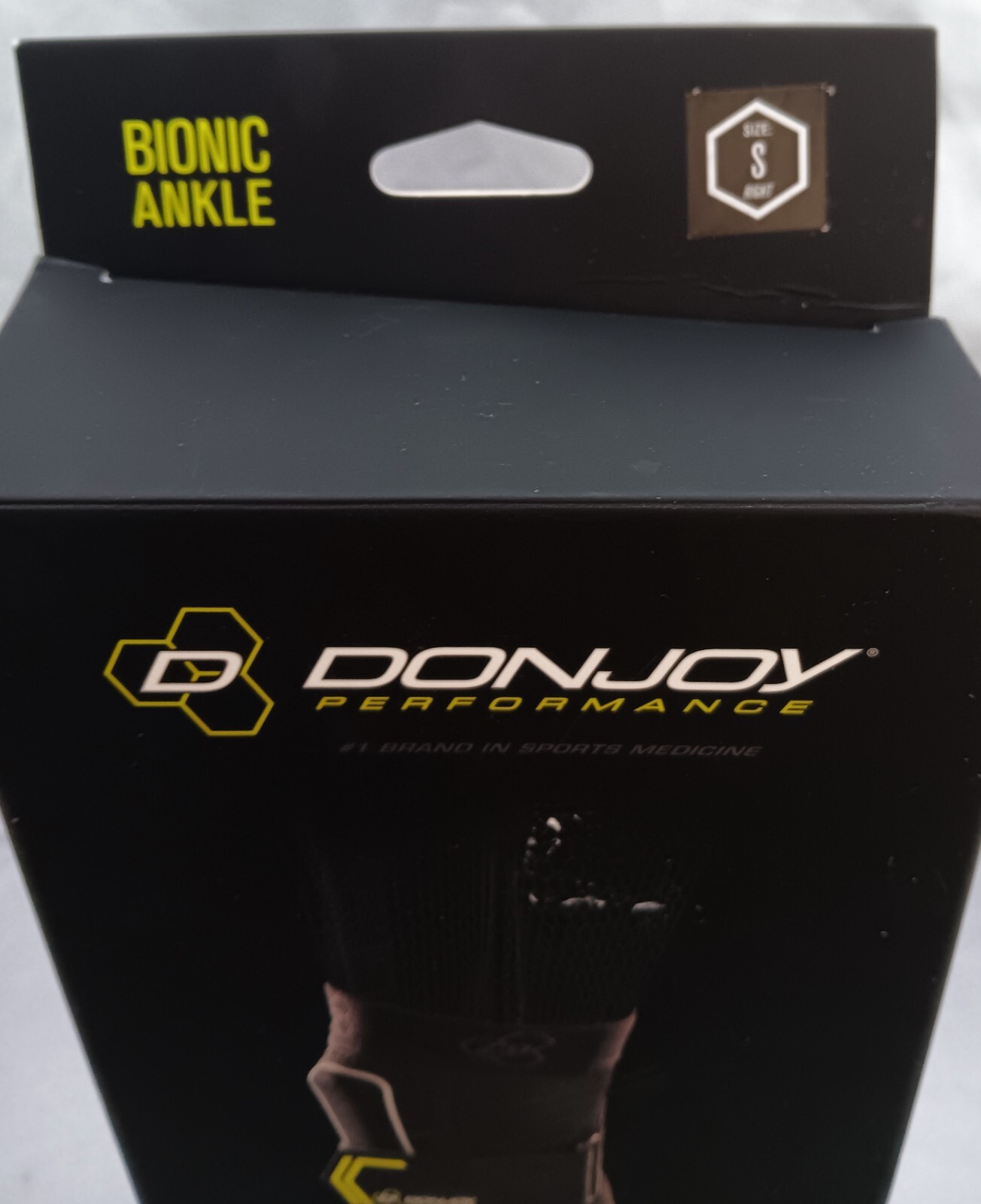 Don Joy Performance Bionic Ankle Small Right Slime Green Max Support (B19)