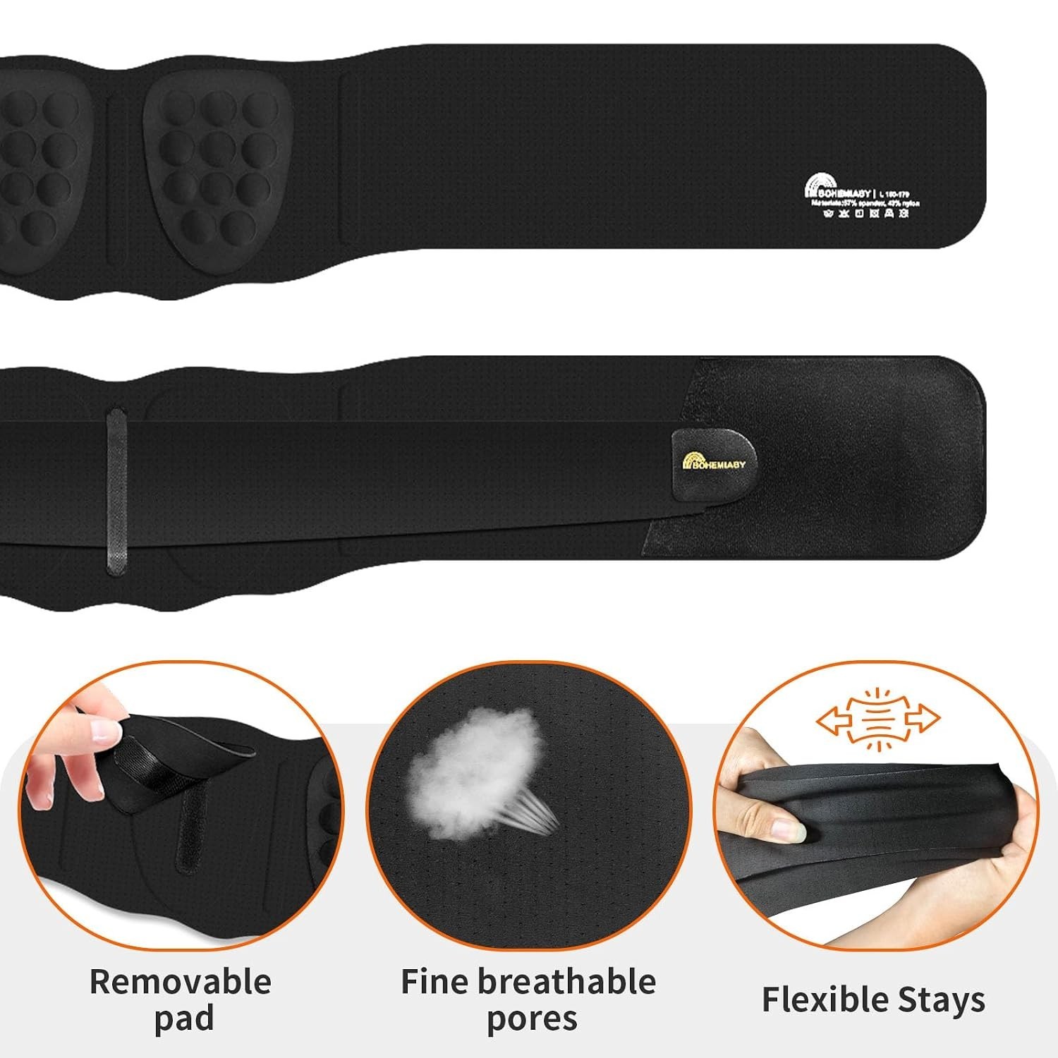 Thin & Lightweight Back Brace for Lower Back Pain, Sciatica,Herniated Disc,Br…