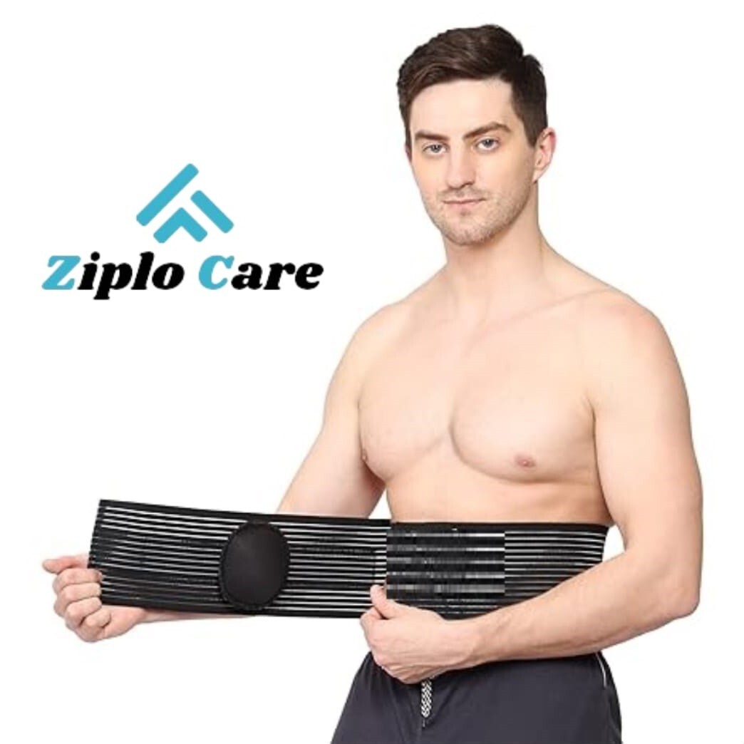 Umbilical Belt Support Brace with Removable Compression woman and man .