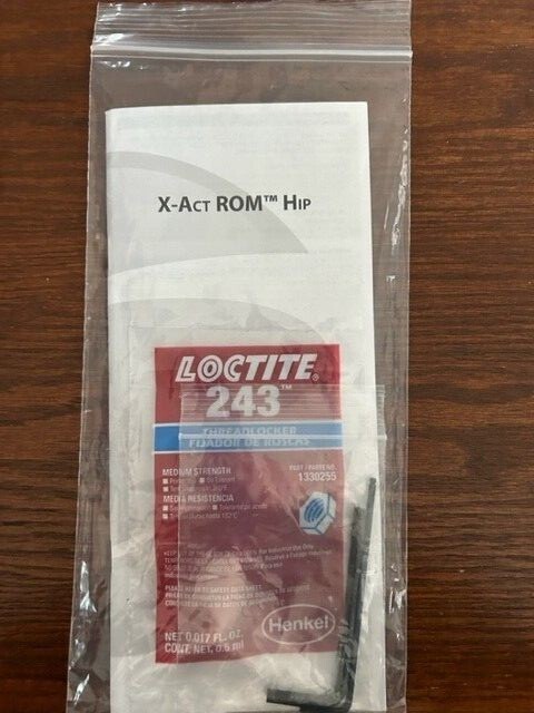 Donjoy X-Act ROM Hip Brace 11-3233 XS-4X Adjustable Universal 